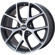 BBS GERMANY&nbsp;BBS&nbsp;SR ボルケーノグレーダイヤモンドカット