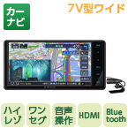 ケンウッド;KW 7型ﾜｲﾄﾞ MDV-L612W［DVD/SD/USB/BT/ﾊｲﾚｿﾞ］*